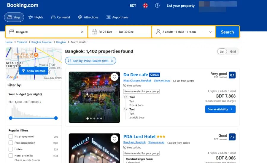 থাইল্যান্ড ভিসা বাংলাদেশীদের জন্য ২০২৫