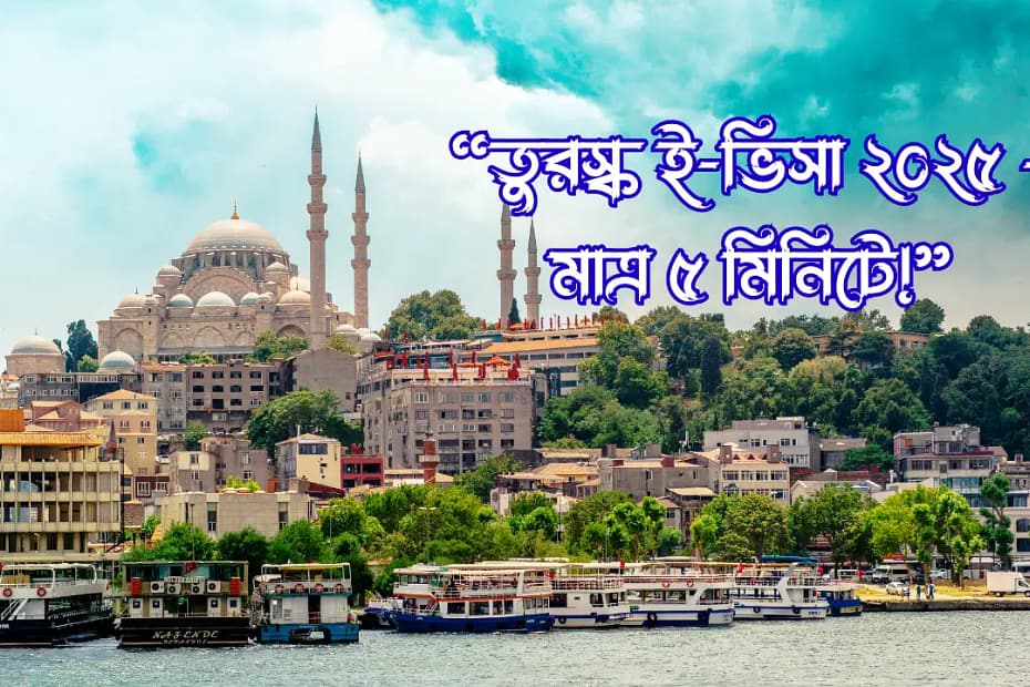 তুরস্ক ই ভিসা ২০২৫ বাংলাদেশীদের জন্য